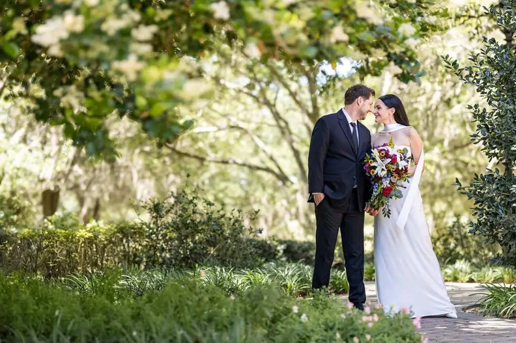 Documentary wedding photographer in Ocala capturing a candid wedding moment