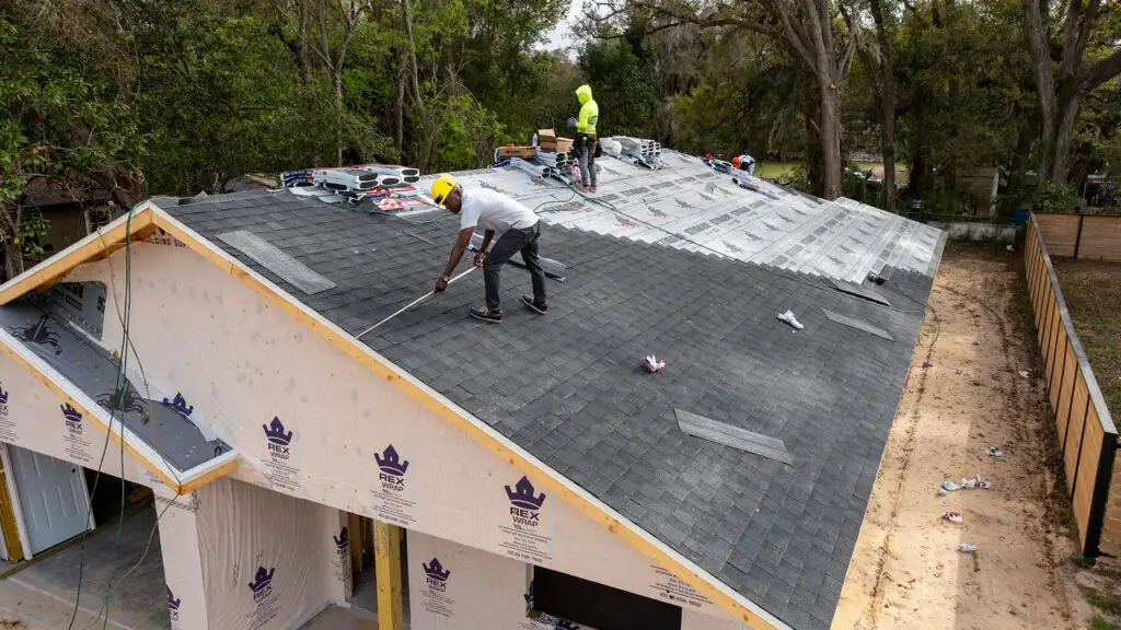 Construction photography documenting build progress in Ocala Florida